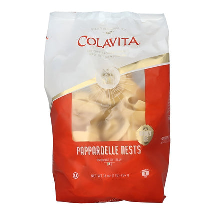 Colavita | Pasta Mì Sợi Dẹt Bản Lớn Pappardelle