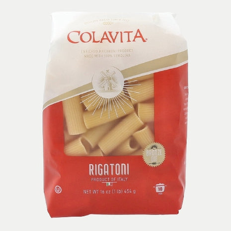 Colavita | Pasta Nui Ống Cao Cấp Rigatoni Lằm Bằng
