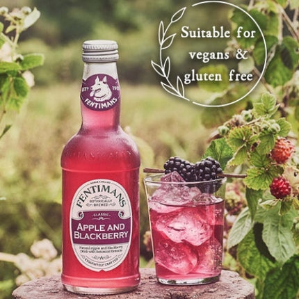 Fentimans | Flavored Carbonated Water Soda Táo Và Mâm