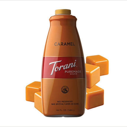 Torani Puremade | Ice Cream Syrup Sốt Caramel Đường