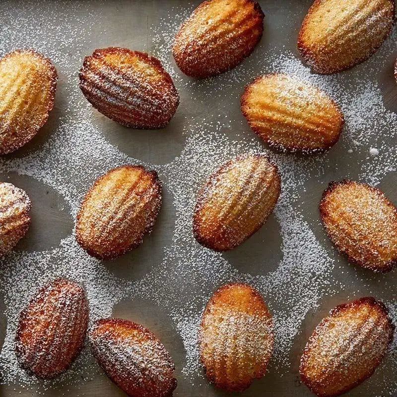 Công Thức Làm Bánh Hình Vỏ Sò aka Madeleine Cookies