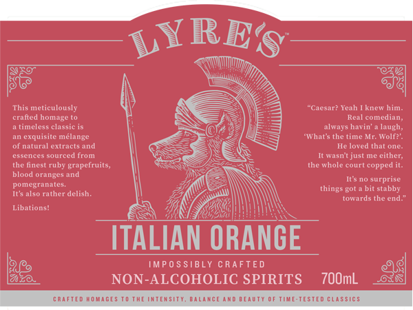 Rượu Không Cồn 0% ABV Lyre’s Italian Orange