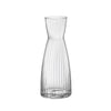 Bormioli Rocco Exclusiva Caraffa - Bình Rót Thủy Tinh Pha Lê Ý - Thiết Kế Vân Sọc Dọc Retro