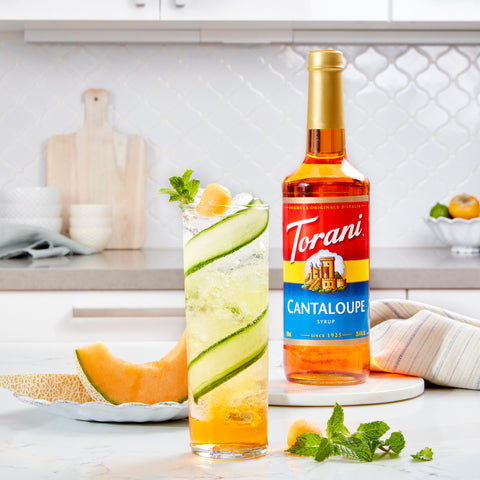 Torani Classic Cantaloupe Syrup | Siro Hương Vị Dưa Lưới -