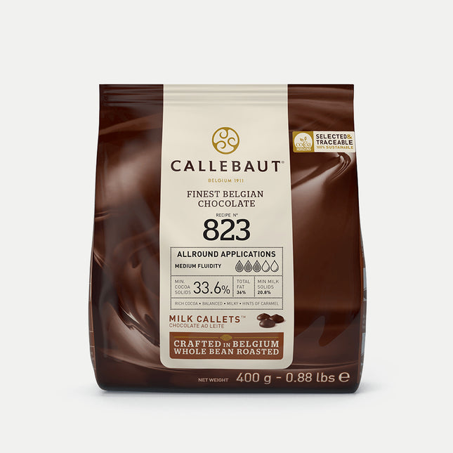Callebaut | Milk Chocolate | 823 Socola Sữa Dạng Viên