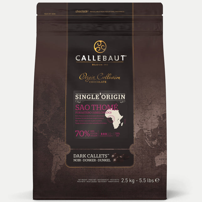 Callebaut | Chocolate Chips | Sao Thomé Dark Socola Hạt