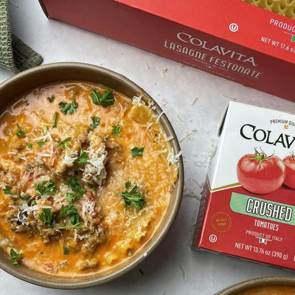 Colavita | Pasta Mì Ý Lá Làm Từ Bột Semolina Cao Cấp