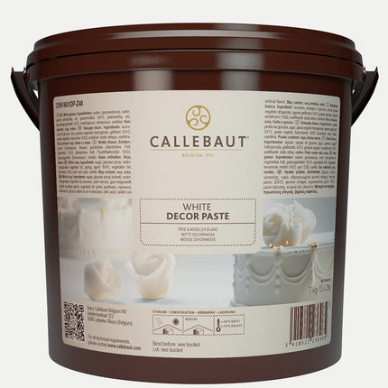 Callebaut | Icing Paste | White & Decor Kem Phủ Tạo