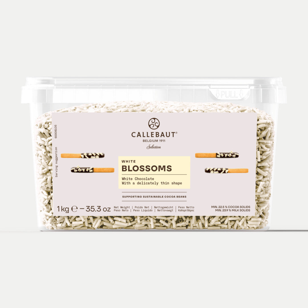 Callebaut | Sprinkles & Nonpareils | Blossoms White - Vụn