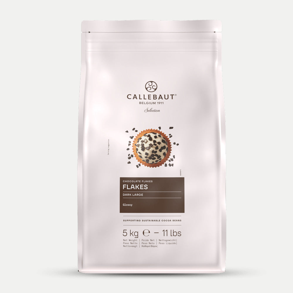 Callebaut | Sprinkles & Nonpareils | Dark Chocolate Flakes