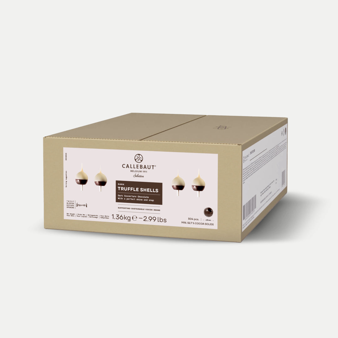 Callebaut | Decor & Organization | Truffle Shells Dark - Vỏ