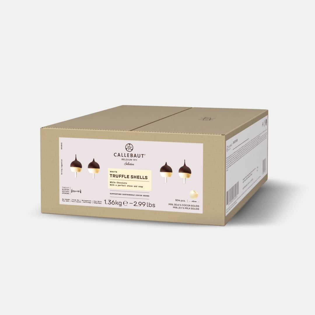 Callebaut | Decor & Organization | Truffle Shells White