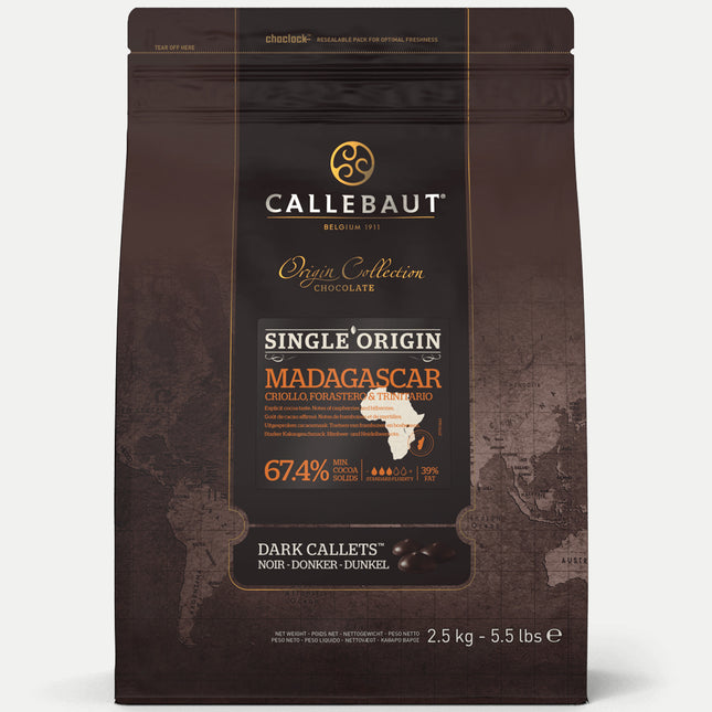 Callebaut | Melting Chocolate | Madagascar Socola Đen