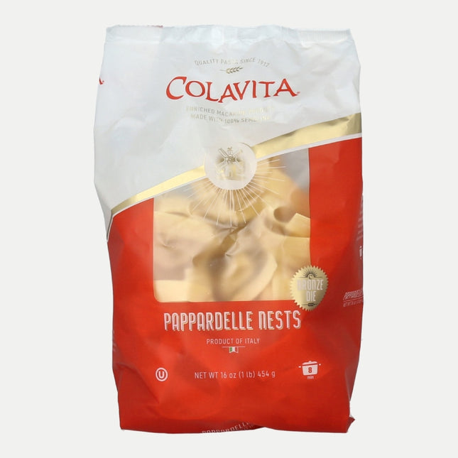 Colavita | Pasta Mì Sợi Dẹt Bản Lớn Bronze Die Cut