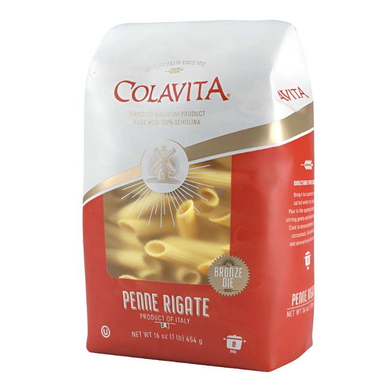 Colavita | Pasta & Noodles | Nui Ống Dài Penne Rigate