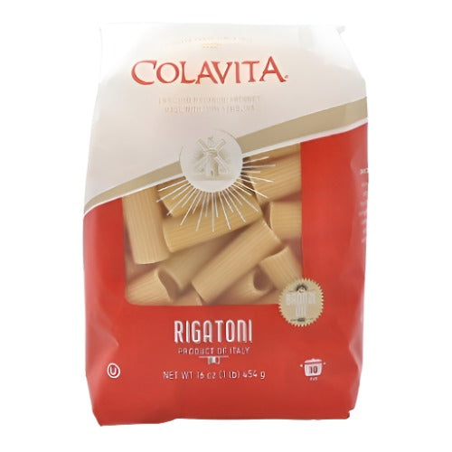 Colavita | Pasta & Noodles | Nui Ống Cao Cấp Rigatoni Lằm