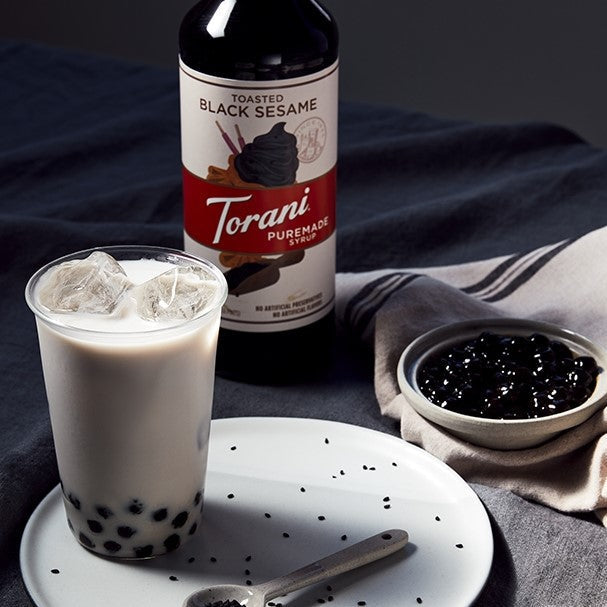 Torani Puremade | Syrup | Siro Vị Mè Đen Rang Nguyên