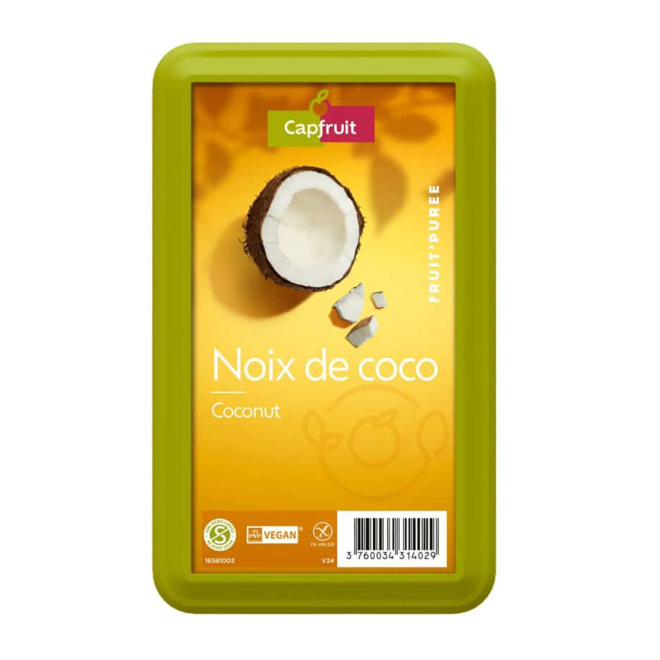 Capfruit | Frozen Fruit Purees | Puree Dừa – Mịn Thuần Chay