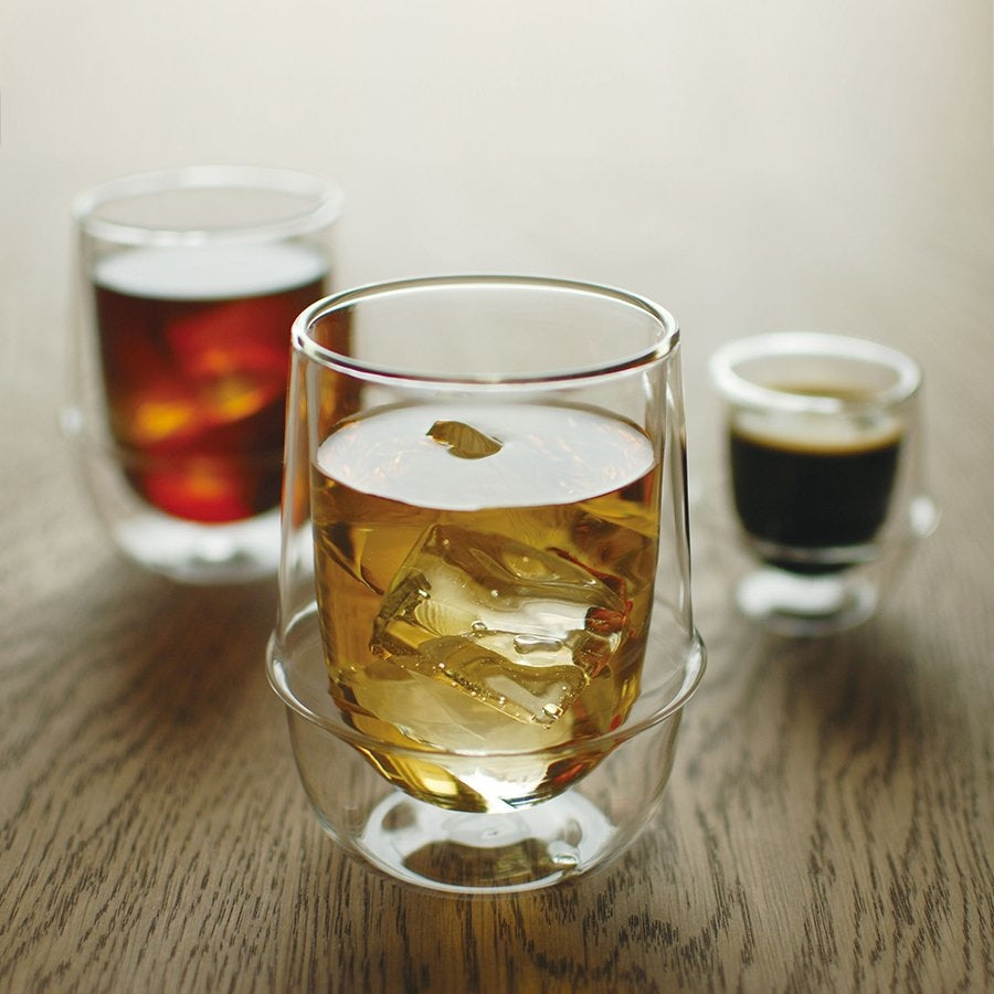 Kinto | Tumblers | Kronos Double Wall Tea Glass Ly Uống Trà