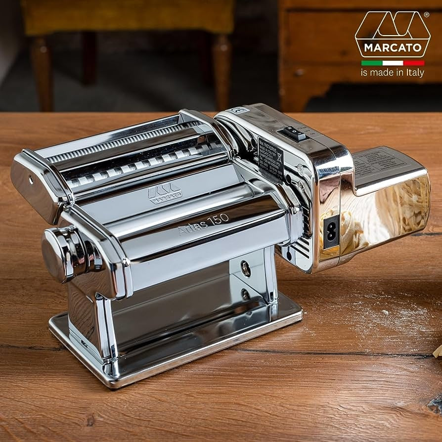 Marcato's capellini attachment for PastaMixer - MY PASTA MACHINE