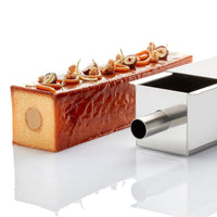 Martellato | Carré Khuôn Travel Cake (lõi rỗng) — Inox cao