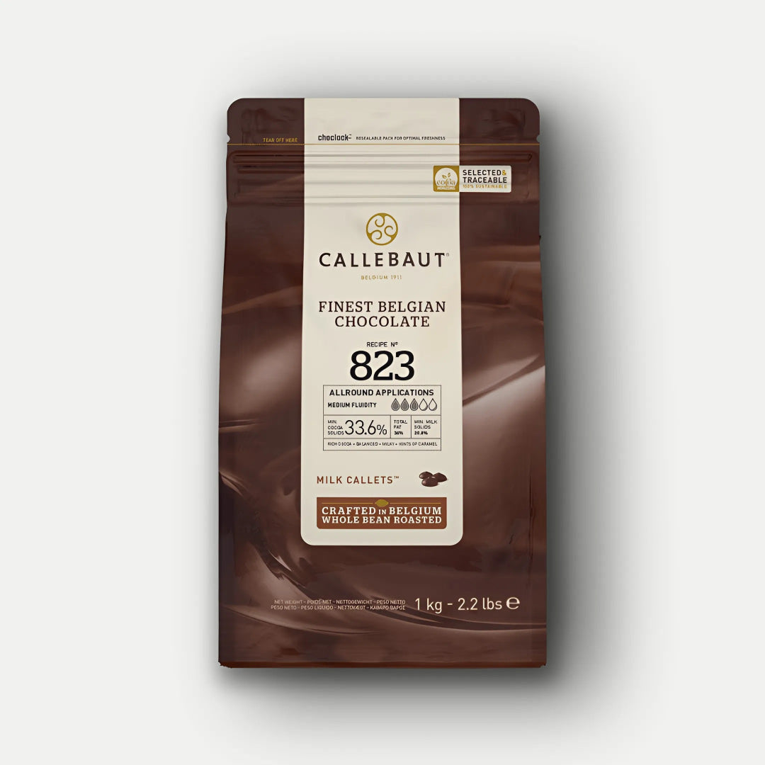 Callebaut | Couverture Chocolate | Socola Sữa 823 Gói 35g