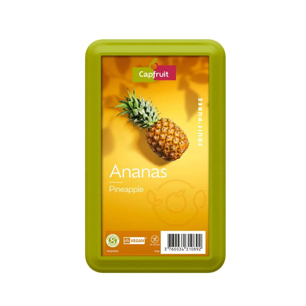 Capfruit | Frozen Fruit Purees | Puree Dứa – Giống MD2