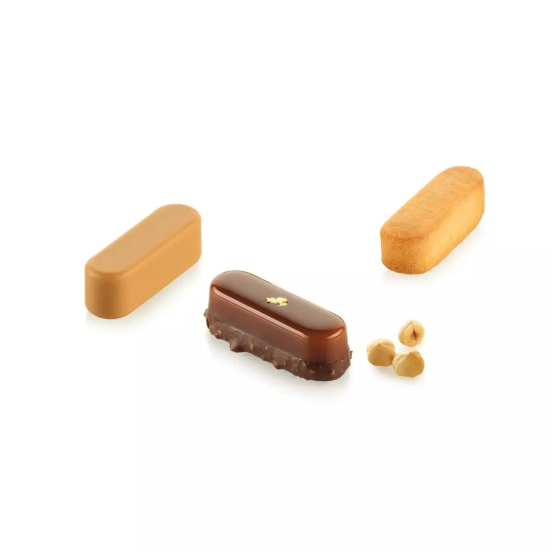 Silikomart | Éclair XS 14 – Khuôn Silicone Mini ml Cho Bánh