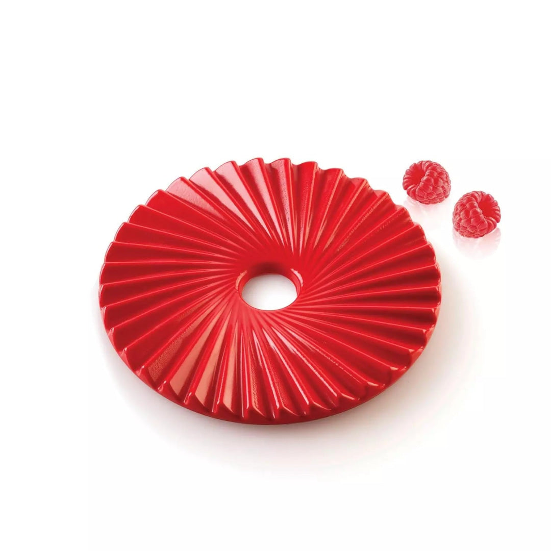 Silikomart | Plissé 100 – Khuôn Silicone Trang Trí Bánh Cao