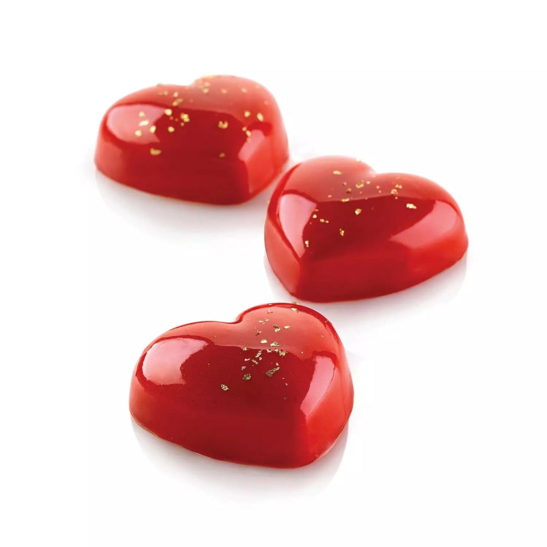 Silikomart | SQ065 Cuori – Khuôn Silicone Trái Tim 60×40 cm