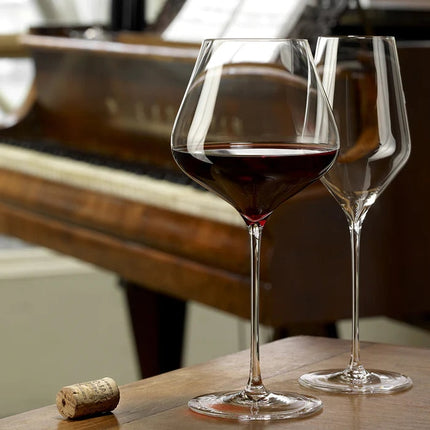 Stoelzle | Red Wine Glasses | Quatrofil Burgundy Glass | Ly