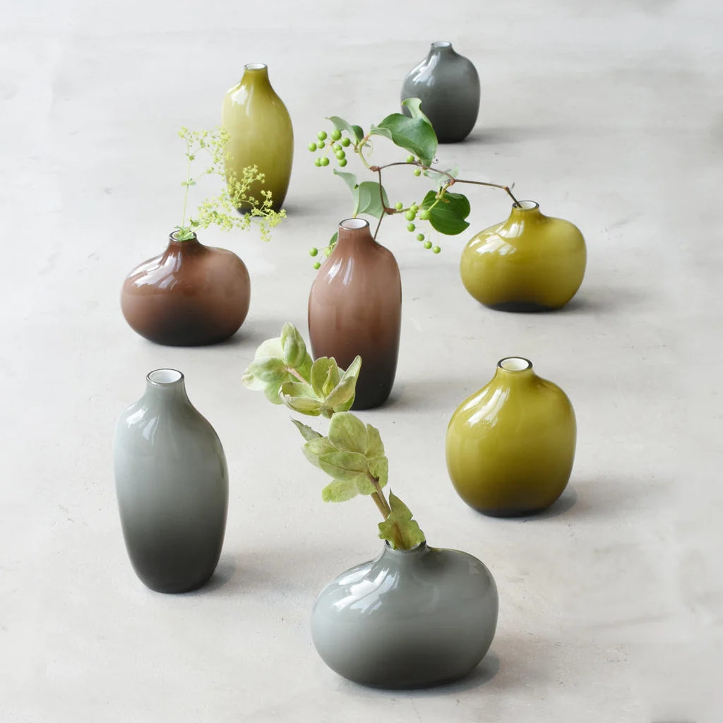 Kinto | Vases | Bình Hoa Nghệ Thuật Sacco Vase Glass 01