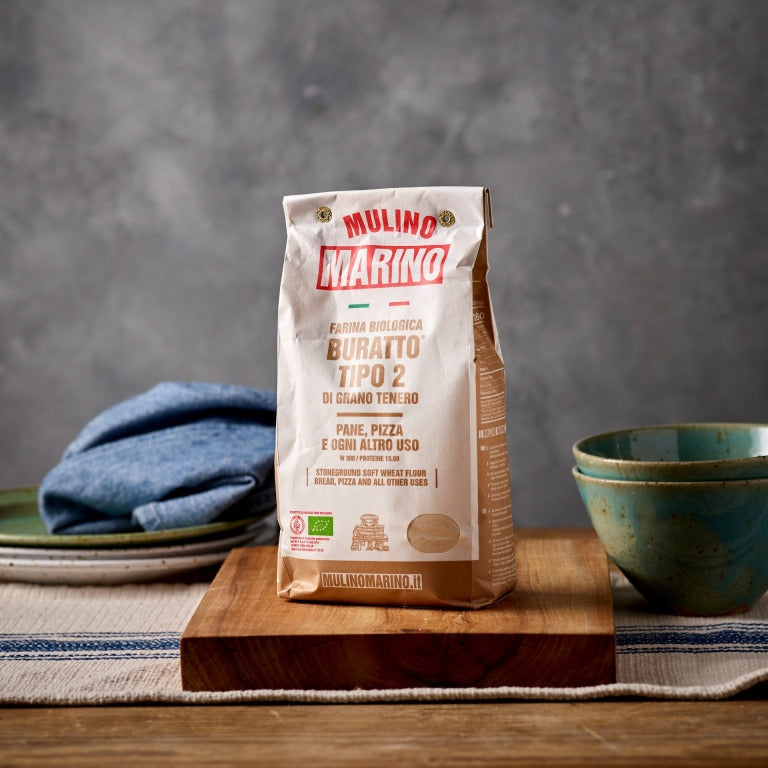 Mulino Marino | Flour | Bột Mì Mềm Hữu Cơ Tipo 2 Organic