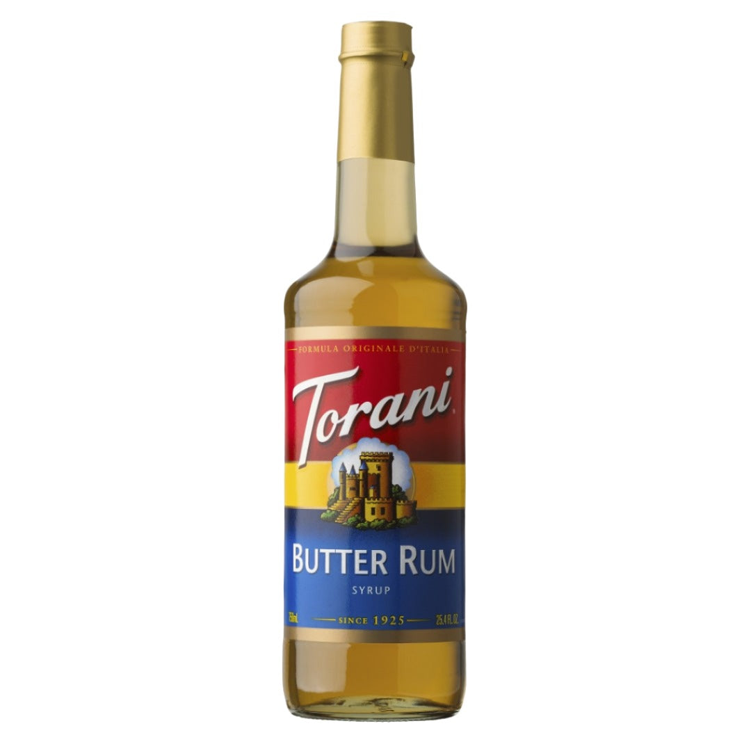 Torani | Beverage Flavoring Syrups | Siro Rum Bơ 750ml