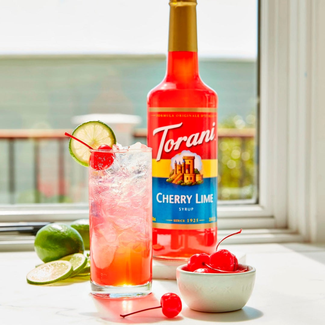 Torani Classic | Syrup | Cherry Lime | Siro Vị Chanh Anh Đào
