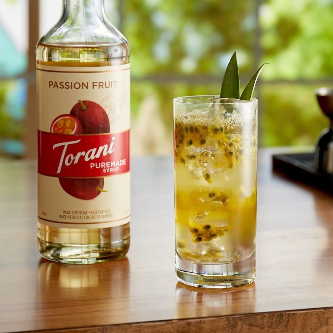 Torani Puremade | Syrup | Passion Fruit Siro Chanh Dây