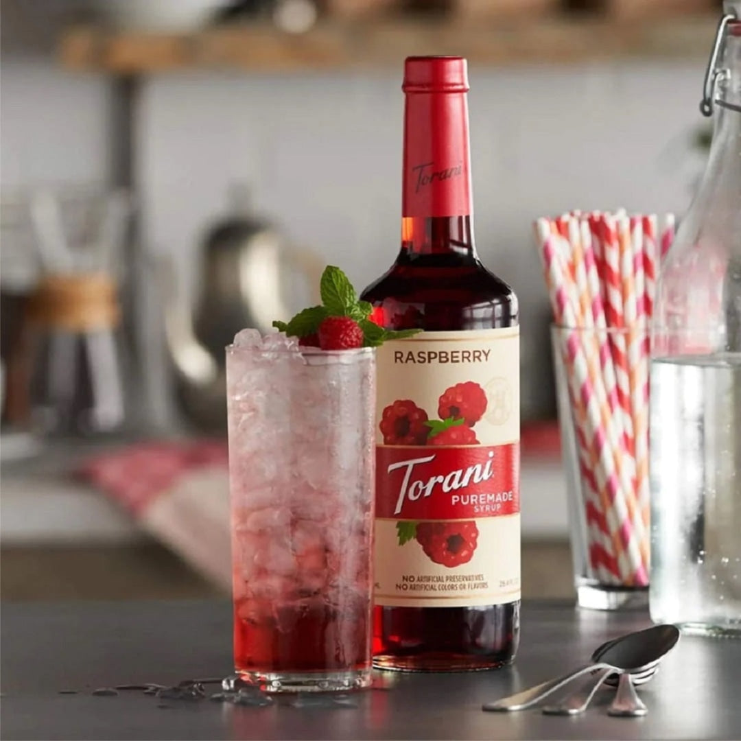 Torani Puremade | Syrup | Sirô Pha Chế Phúc Bồn Tử Raspberry