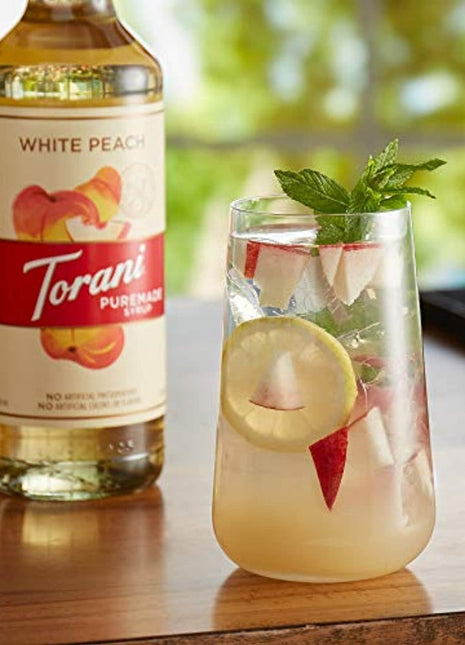 Torani Puremade | Syrup Siro Đào Trắng Vị Ngọt