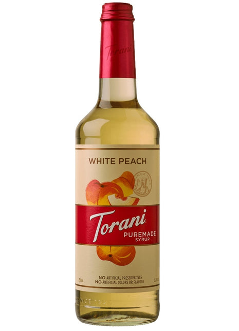 Torani Puremade | Syrup Siro Đào Trắng Vị Ngọt