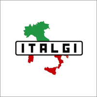 Bản đồ Italy với lớp phủ chữ 'ITALGI'.